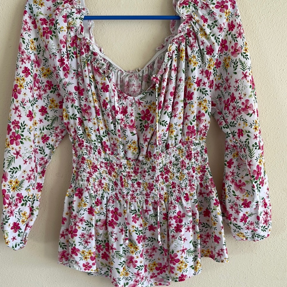 Floral blouse
